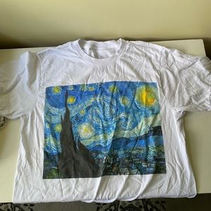 Starry Night Tee Shirt- never been worn!